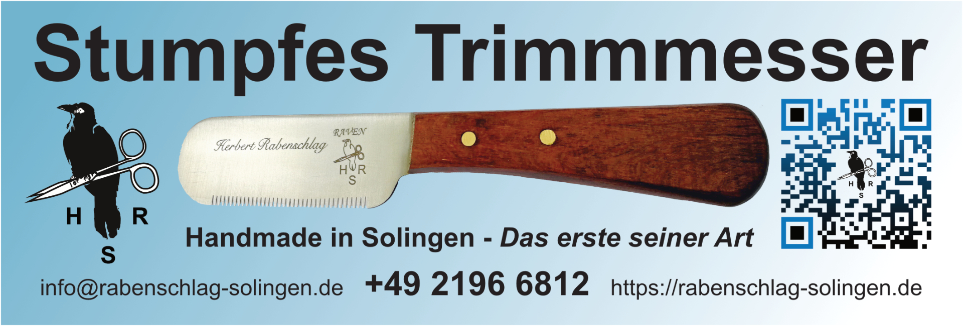 Rabenschlag Trimmmesser Classic Stumpf